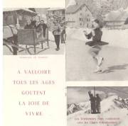 depliant publicitaire valloire autrefois 